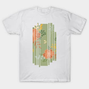 Flower pattern T-Shirt